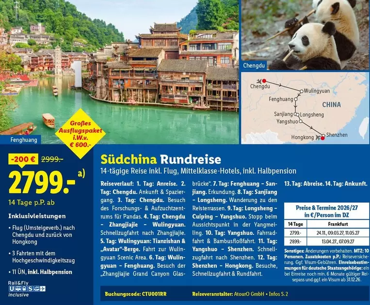 Südchina Rundreise
