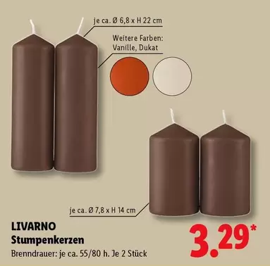Stumpenkerzen