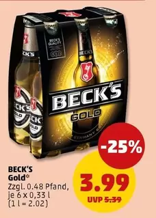 Gold - BECK'S GOLD