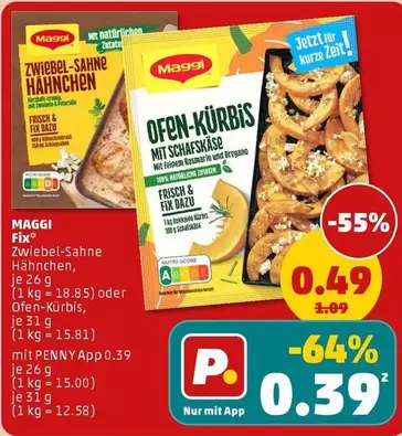 Maggi - Ofen-Kürbis mit Schafskäse, Frisch & Fix
Zwiebel-Sahne Hähnchen