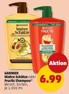 Garnier - Wahre Schätze oder Fructis Shampoo