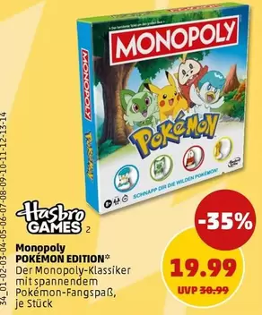 Monopoly - Pokémon EDITION