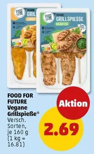 Vegane Grillspieße