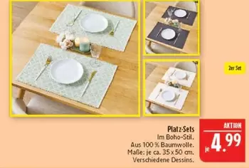 Platz-Sets