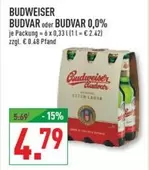 Budweiser - BUDWEISER BUDVAR 0,0%