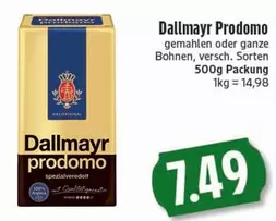 Produmo gemahlen oder ganze Bohnen