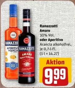 Ramazzotti - Amaro oder Aperitivo Arancia