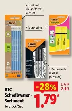 Bic - Schreibwaren-Sortiment