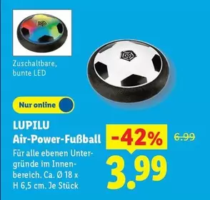 Air-Power-Fußball