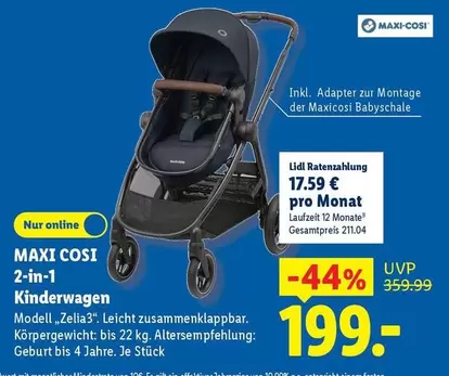 2-in-1 Kinderwagen