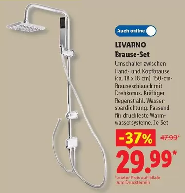 Hand - LIVARNO Brause-Set
