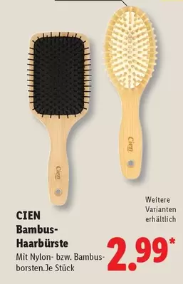 Nylon - Bambus-Haarbürste