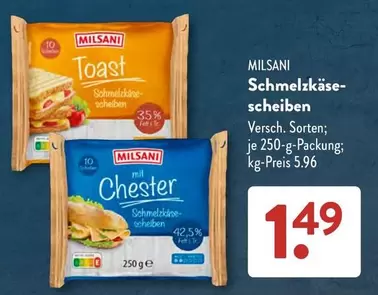 Schmelzkäse-scheiben