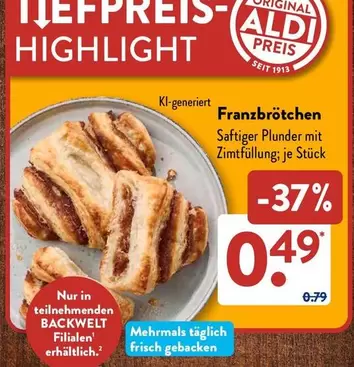 Franzbrötchen