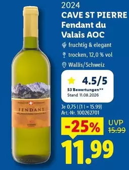 AOC - Fendant du Valais