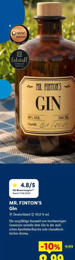 Bronze - Gin