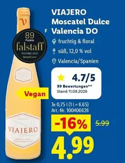 Floral - MOSCATEL DULCE Valencia DO