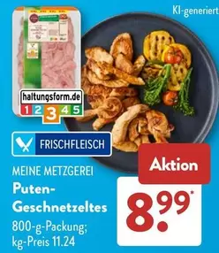 Puten-Geschnetzeltes