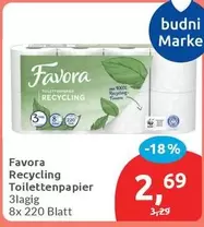 Favora - Recycling Toilettenpapier