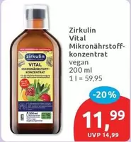 Zirkullin - Vital Mikronàhrstoff- Konzentrat Vegan
