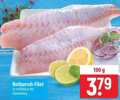Rotbarsch-Filet
