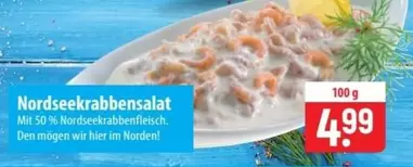 Nordseekrabben-Salat