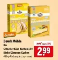 Bio - Schneller Käse-Kuchen oder Dinkel-Zitronen-Kuchen