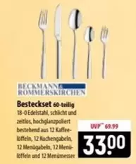 Besteckset 60-teilig