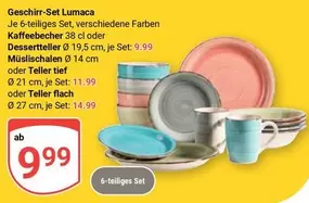 Geschirr-Set Lumaca
