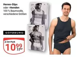 Herren-Slips oder -Hemden