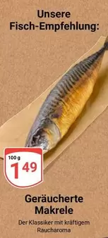 Geräucherte Makrele