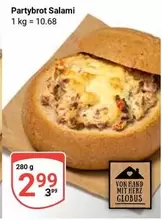 Hand - Partybrot Salami
