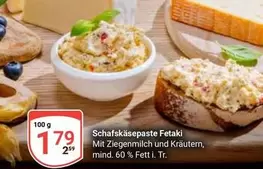 Schafkäsepaste Fetaki