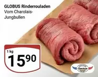 Rinderrouladen Vom Charolais-Jungbullen