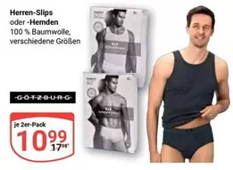 Herren-Slips oder -Hemden