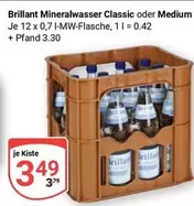 Mineralwasser Classic oder Medium