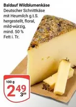 Floral - Baldauf Wildblumenkäse Deutscher Schnittkäse