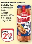 Trueman's American Style Hot Dog