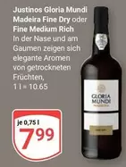 Madeira Fine Dry oder Fine Medium Rich