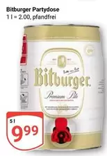 Bitburger - Partydose