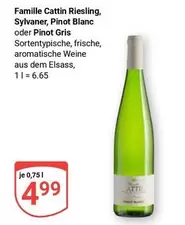 Riesling, Sylvaner, Pinot Blanc oder Pinot Gris