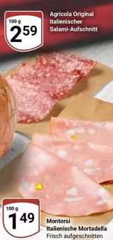 Italienischer Salami-Aufschnitt