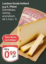 Holland - Gouda  g.g.A. Pikant Schnittkäse