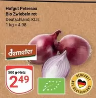 Bio - Zwiebeln rot