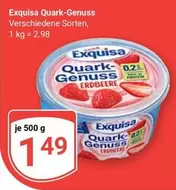 Quark-Genuss Erdbeere