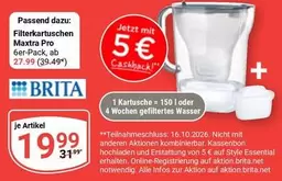 Brita - Filterkartuschen Maxtra Pro 6er-Pack