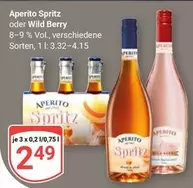 Aperito Spritz oder Wild Berry