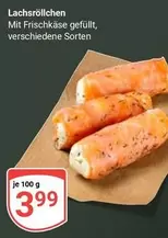 Lachsröllchen
