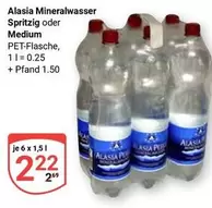 Mineralwasser Spritzig oder Medium PET-Flasche