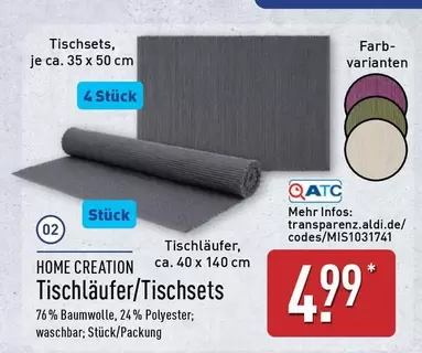 Tischläufer/Tischsets